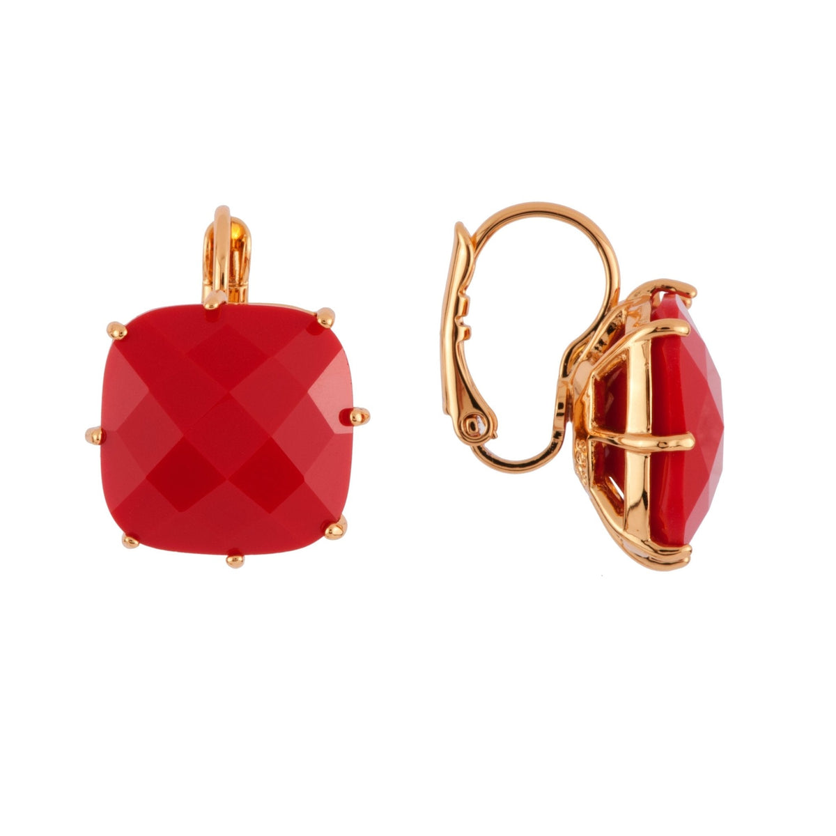 La Diamantine 2 Big Stones Smoky Quartz Rings | AGLD6112