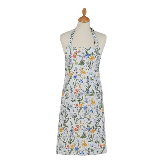 Floral multicoloured all over printed apron