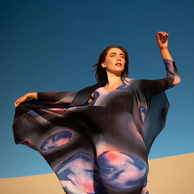 Alquema | Long Estrella Dress / Planets