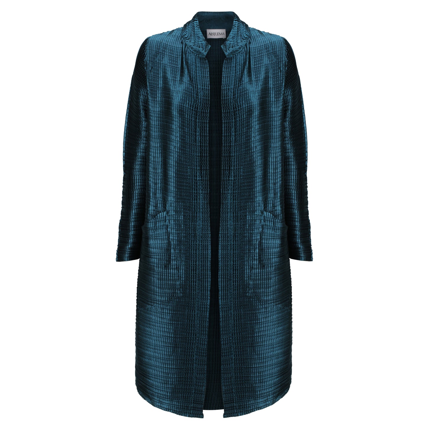 Siren Coat in Petrol