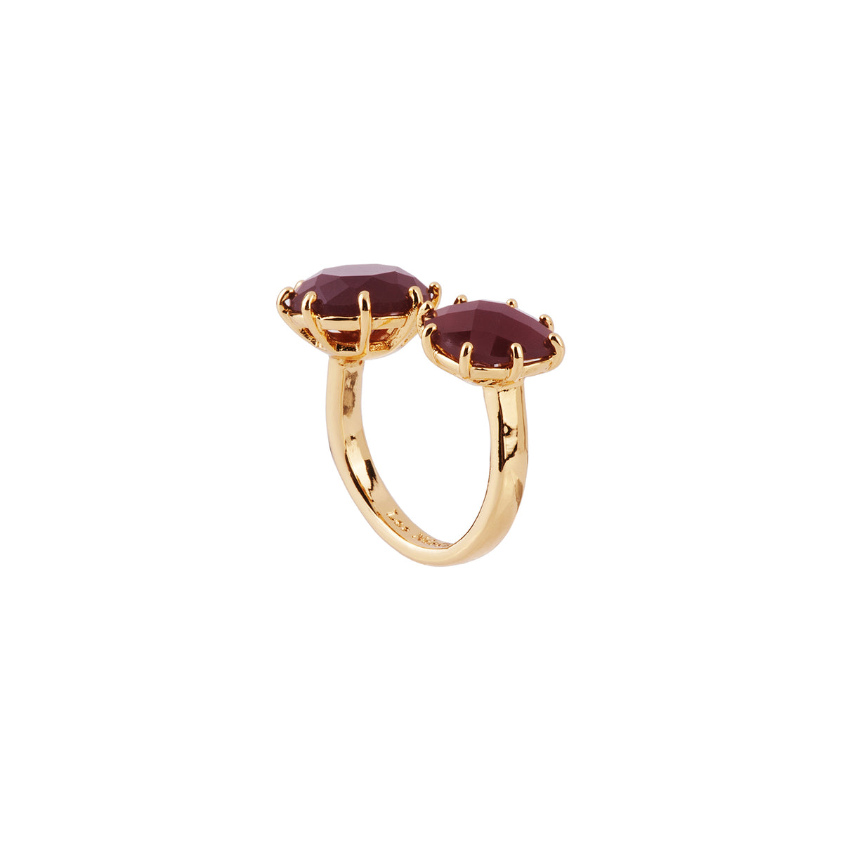 La Diamantine 2 Little Stones Aurore Purple Rings | ACLD6151