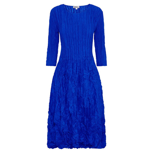 Alquema | 3/4 Sleeve Smash Pocket Dress / Royal