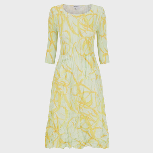 Alquema | 3/4 Sleeve Smash Pocket Dress / Ribbons