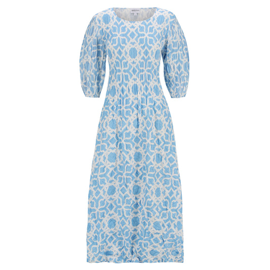 Sophie Dress | Labyrinth Blue