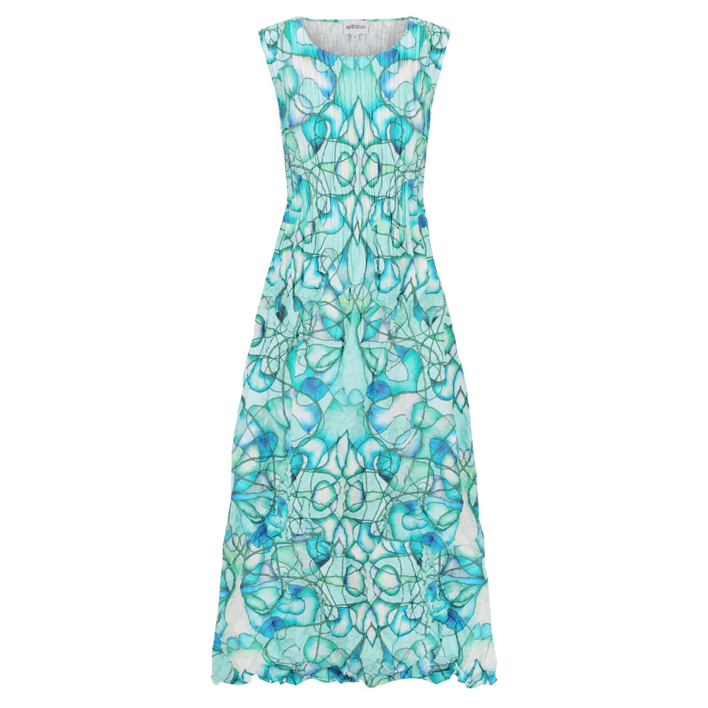 Alquema | Pippi Smash Pocket Dress / Seaglass