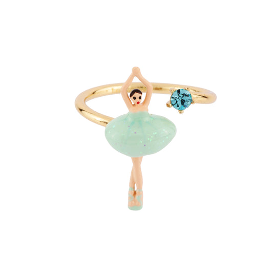 Mini Pas de Deux Mini Ballerina Blue Rings | AFMDD601/3