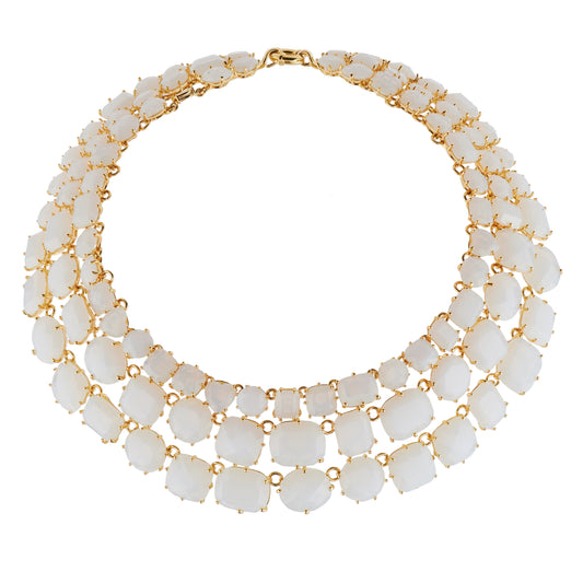 Triple Row La Diamantine 49Cm Opal Necklace | AGLD3171