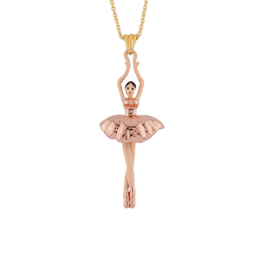 Pas de Deux Pink Gold Necklace | AIDD3592