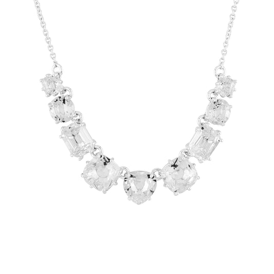 Silver 9 Stones La Diamantine Thin Necklace | AILD3183