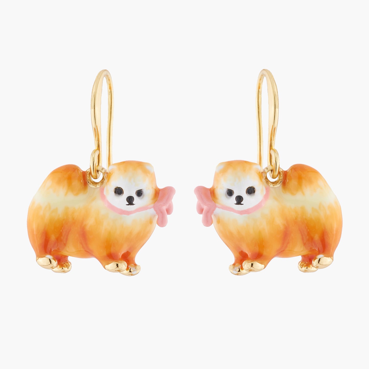 Brown Pomeranian Earrings | AKLA101