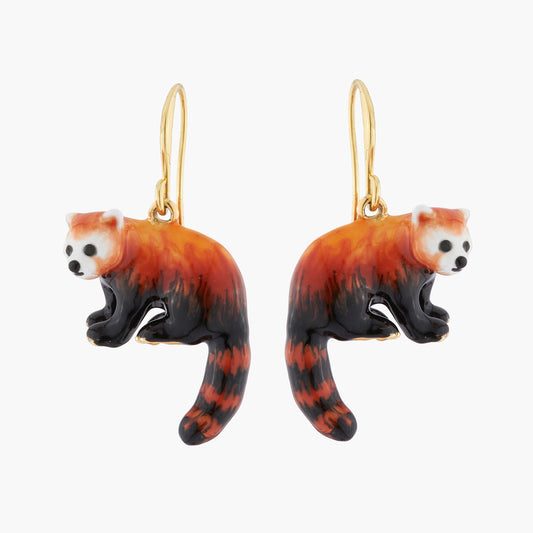 Red Panda Earrings