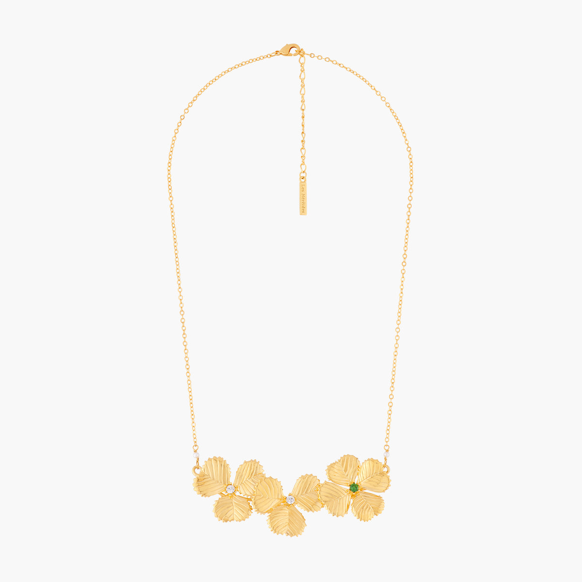 Three Clovers Collar Necklace | alfc3051