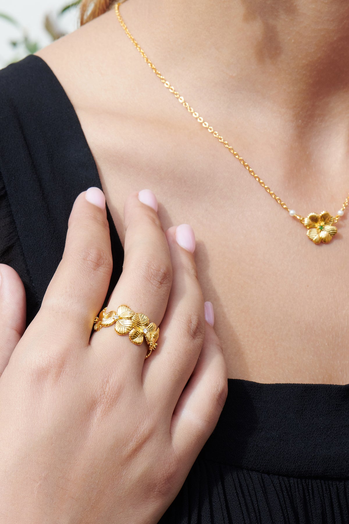 Clover Thin Rings | ALFC6021