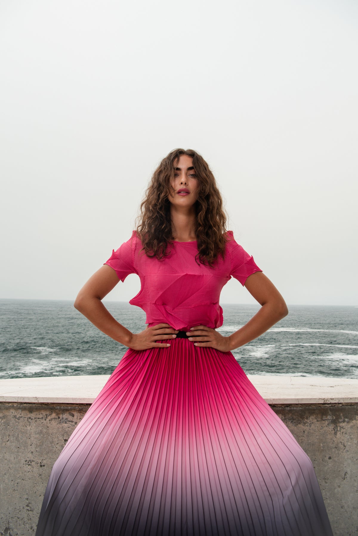 Alquema | Boxy Skirt / Cabaret Pink
