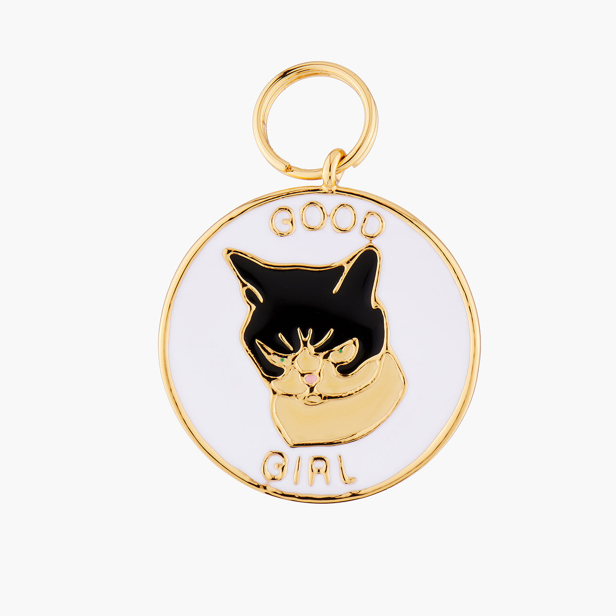 Good Girl Cat Pendant Necklace | AMNA9011