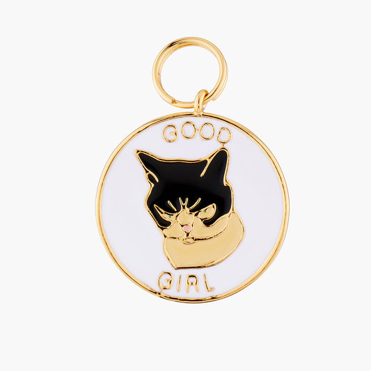 Good Girl Cat Pendant Necklace