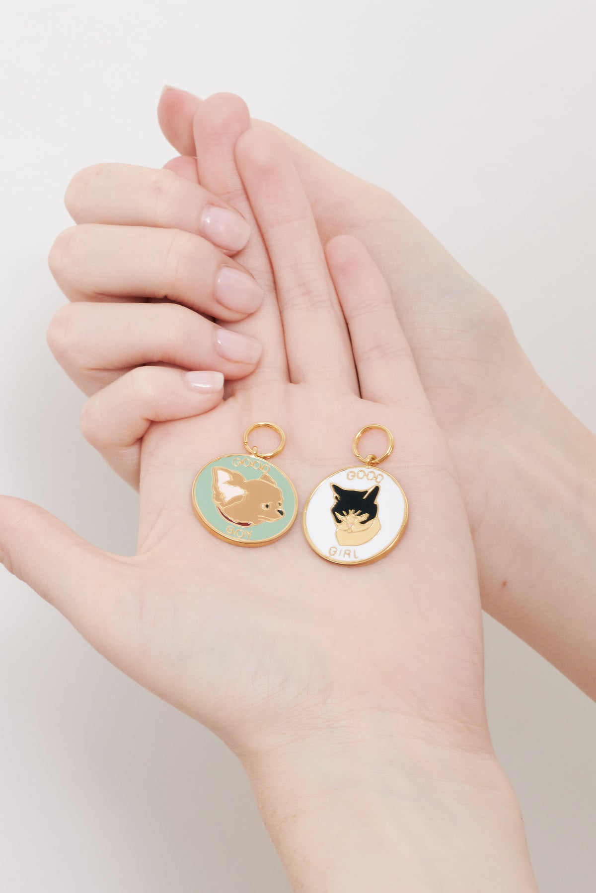 Good Girl Cat Pendant Necklace | AMNA9011