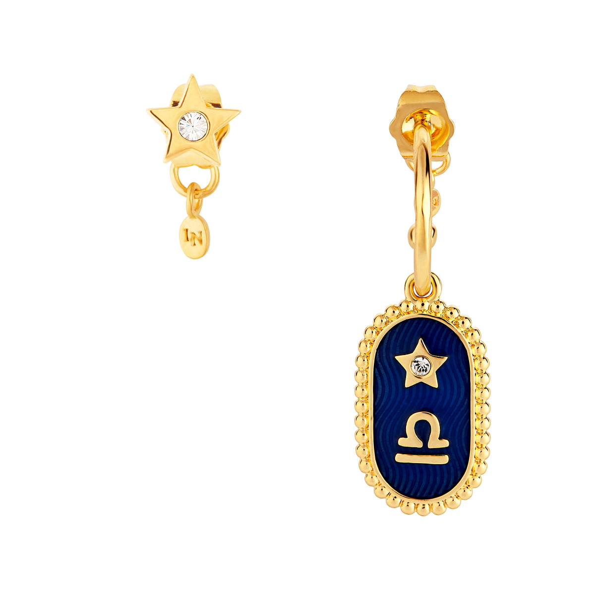 Libra Zodiac Sign Earrings | ANCS1071