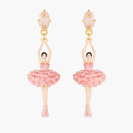 Cherry Blossom Ballerina Earrings | ANDD115C/1
