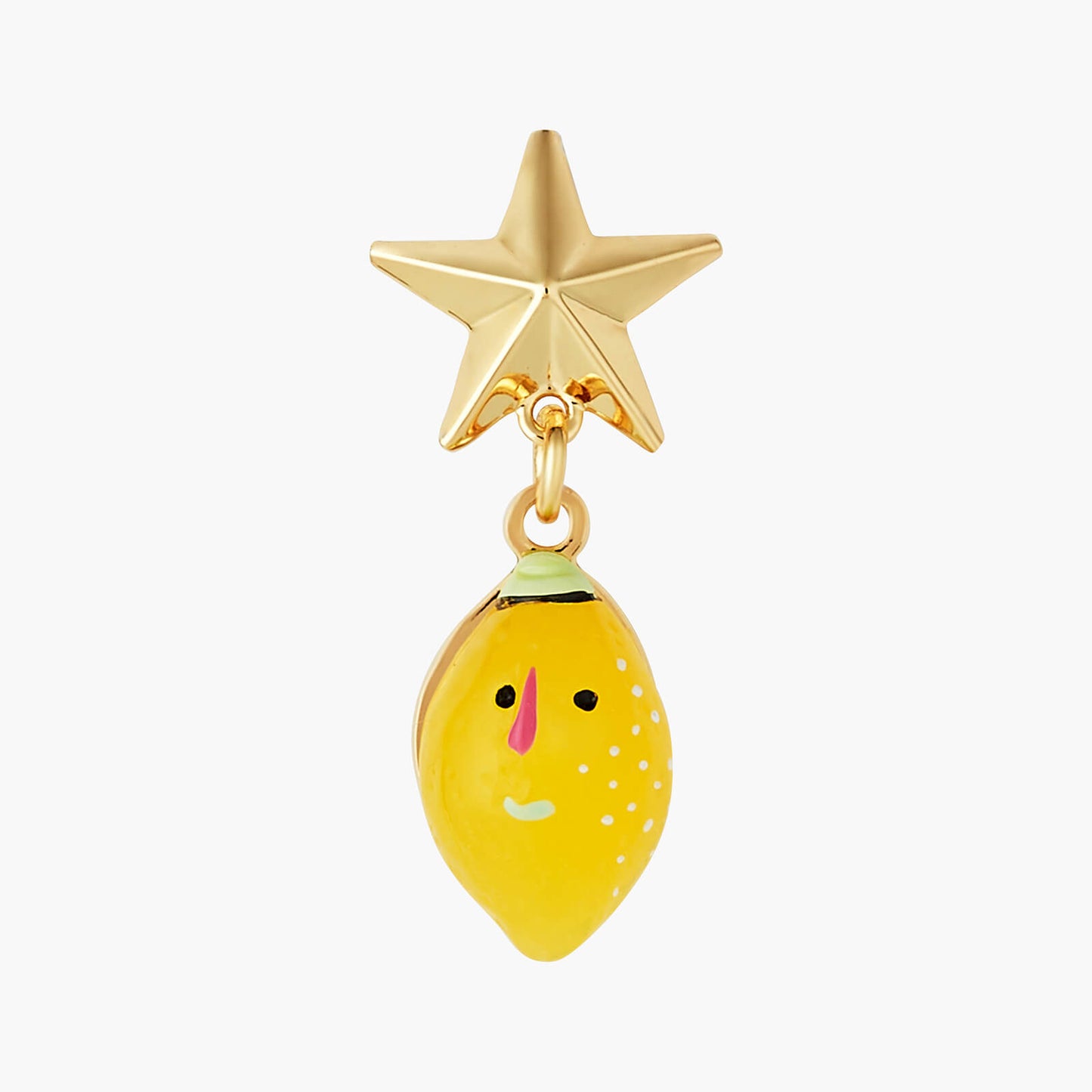Fruit Circus Lemon And Stars Earrings