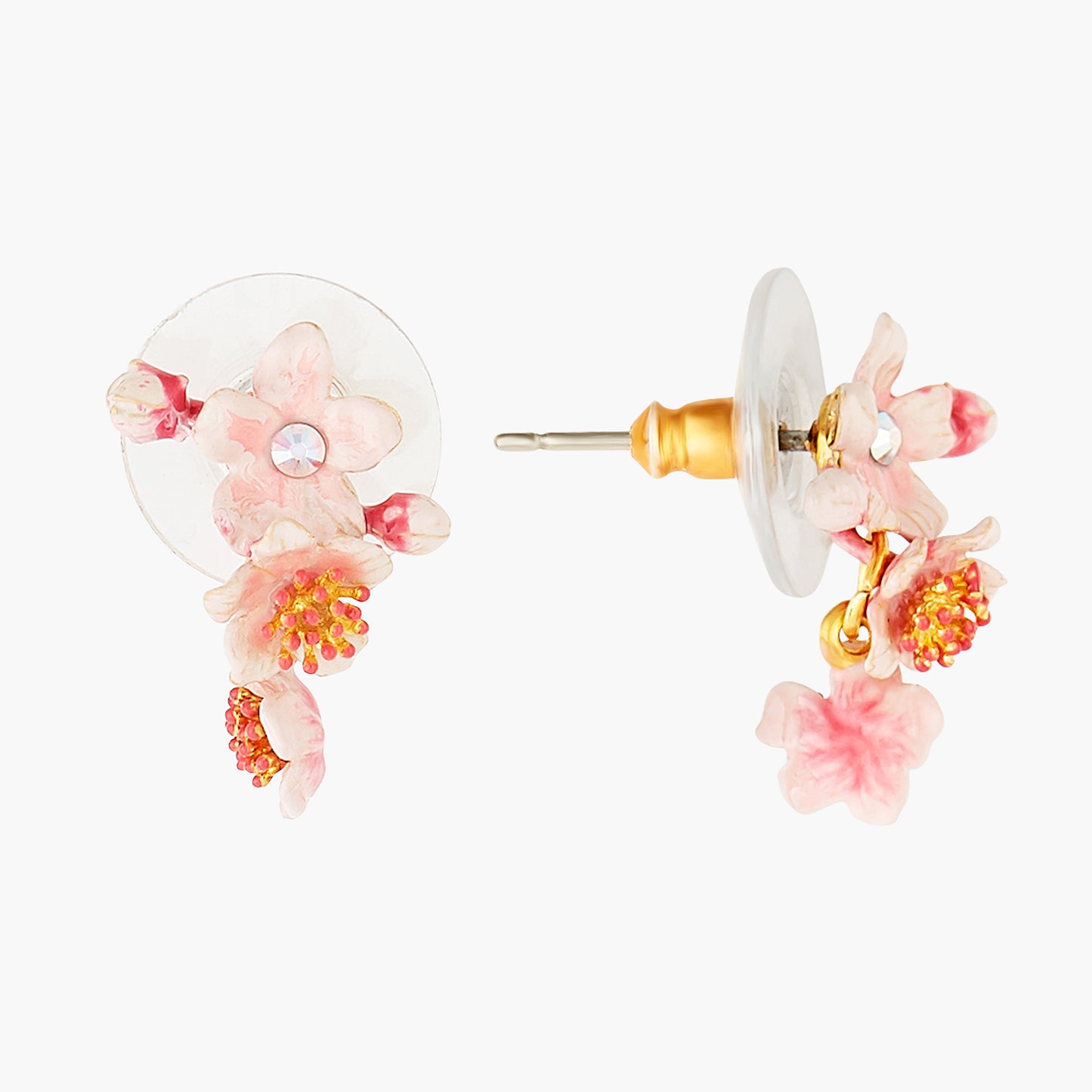 Pink Japanese Cherry Blossom Earrings | ANHA1031