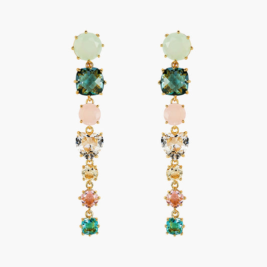 La Diamantine Acqua Azzurra 7 Stones Earrings | ANLD121/1