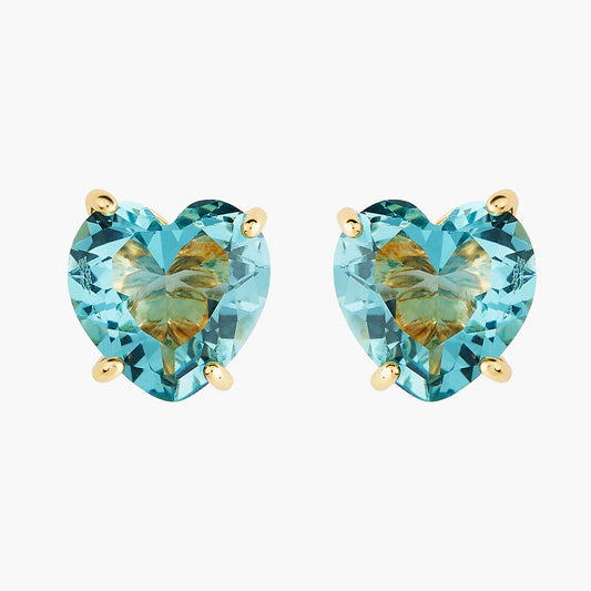 La Diamantine Acqua Azzurra Heart Earrings | la-diamantine-acqua-azzurra-heart-earrings-anld1451