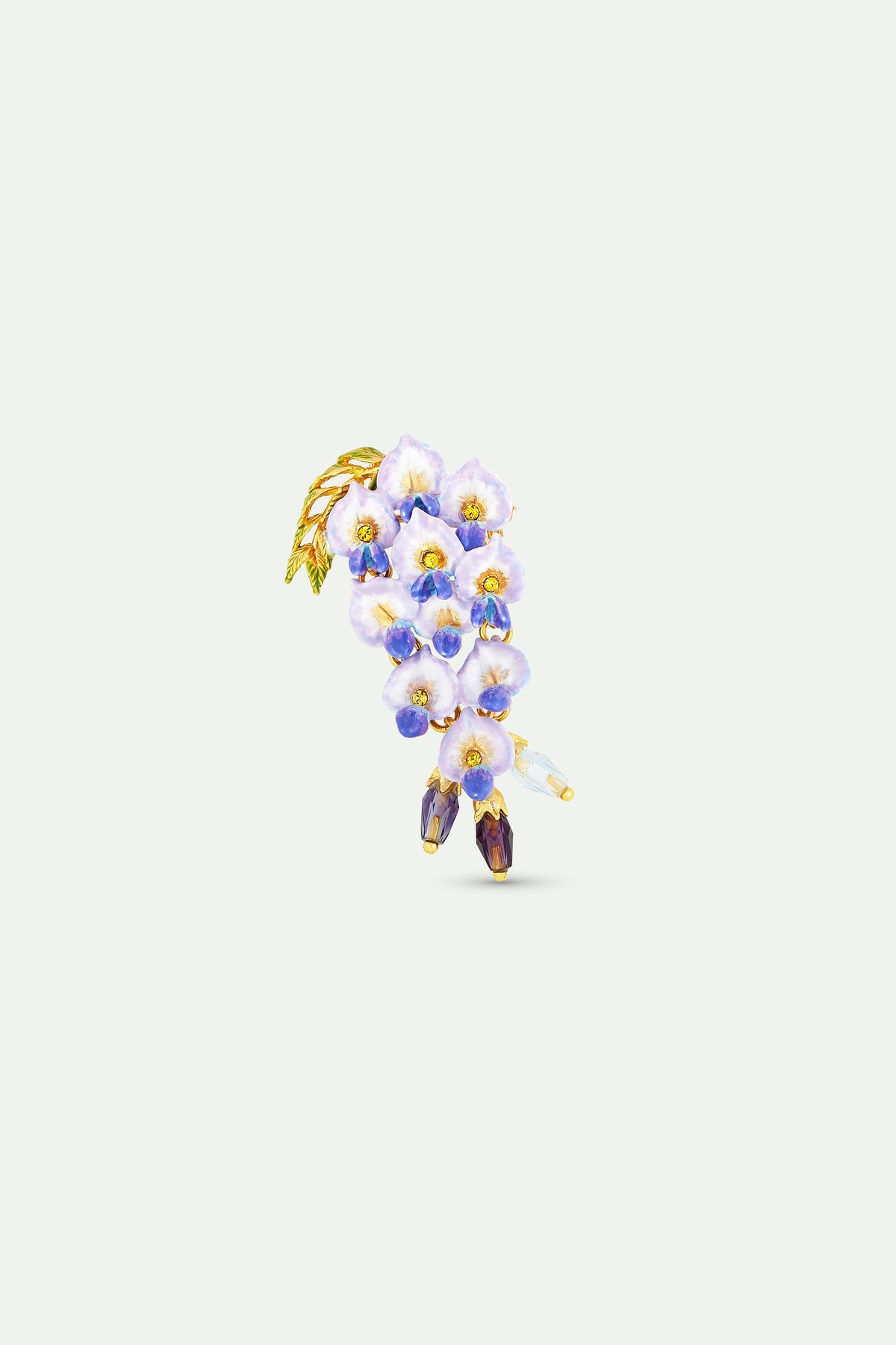 Wisteria Flowers Brooch Accessories | ANOF5011