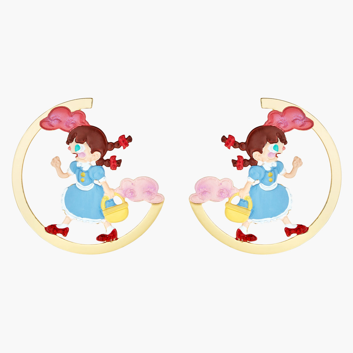 Theé Toto & Dorothy Dorothy Asymmetrical Earrings | anoz1031