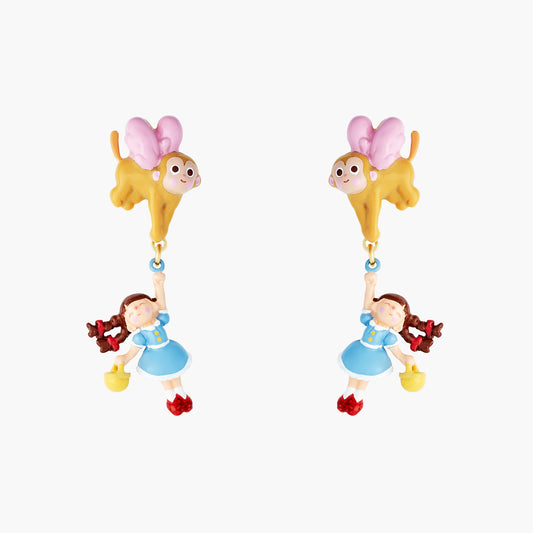 Theé Toto & Dorothy Dorothy And Theé Winged Monkey Earrings