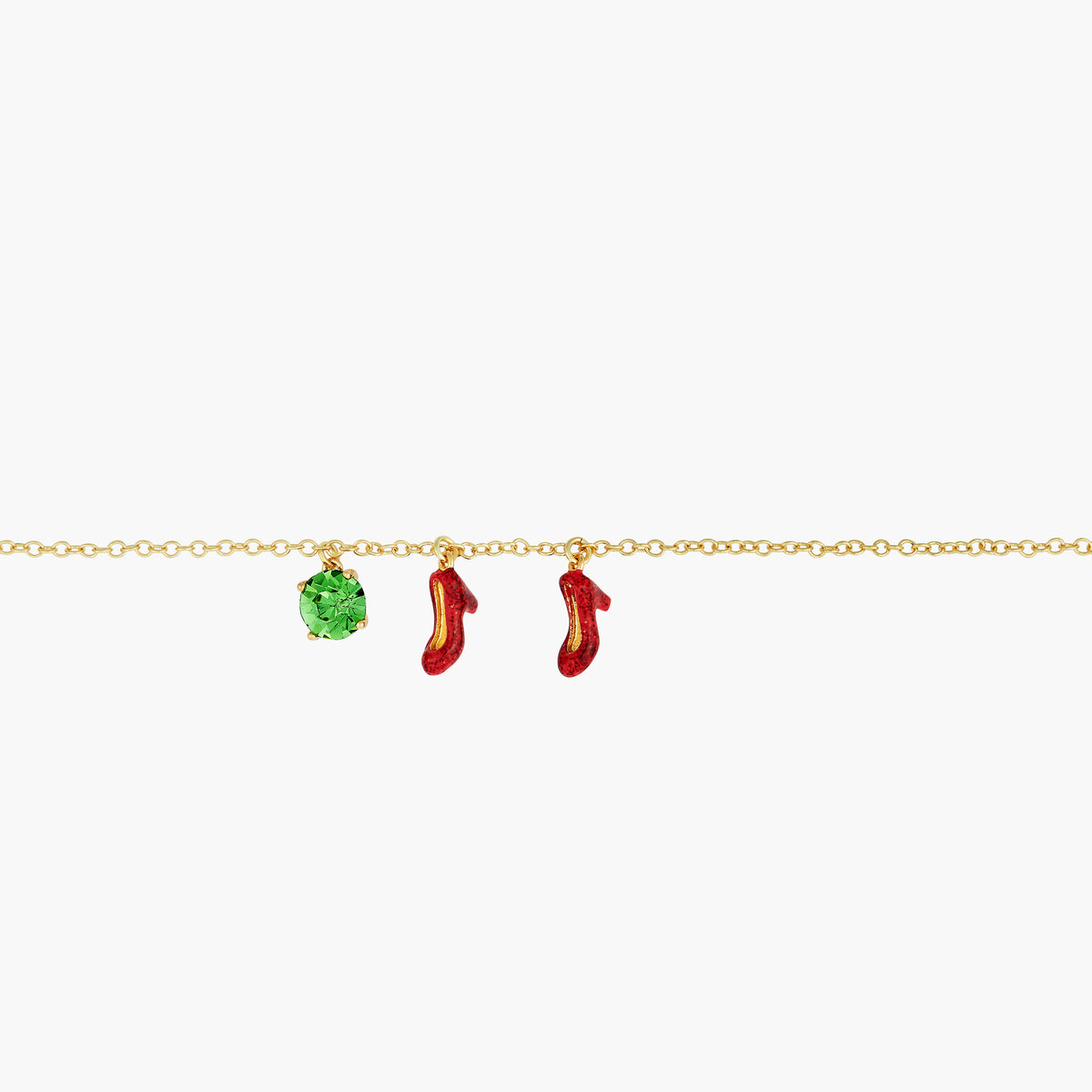 Theé Toto & Dorothy Faceted Crystal And Shoes Charm Bracelet | anoz2051