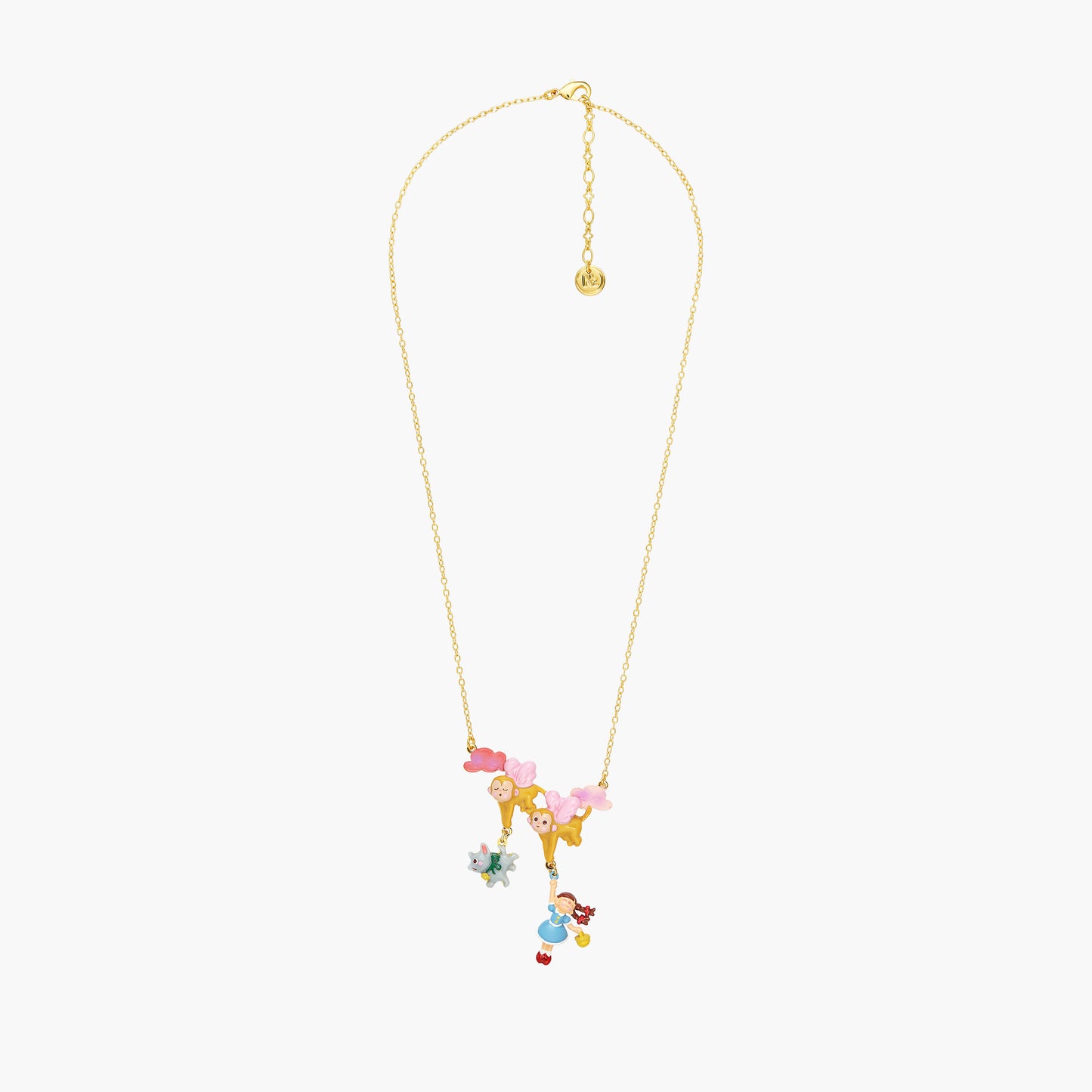Theé Toto & Dorothy Dorothy, Toto Theé Dog And Theé Winged Monkey Statement Necklace | ANOZ3081