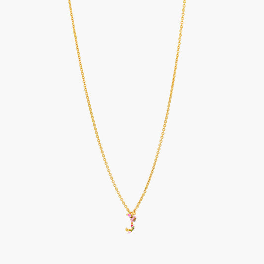 Letter J Extraordinary Necklace | AOAB3101