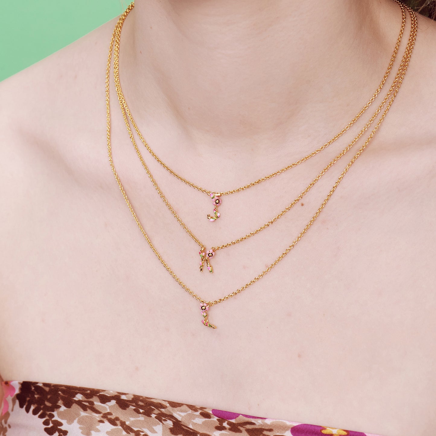 Letter L Extraordinary Necklace