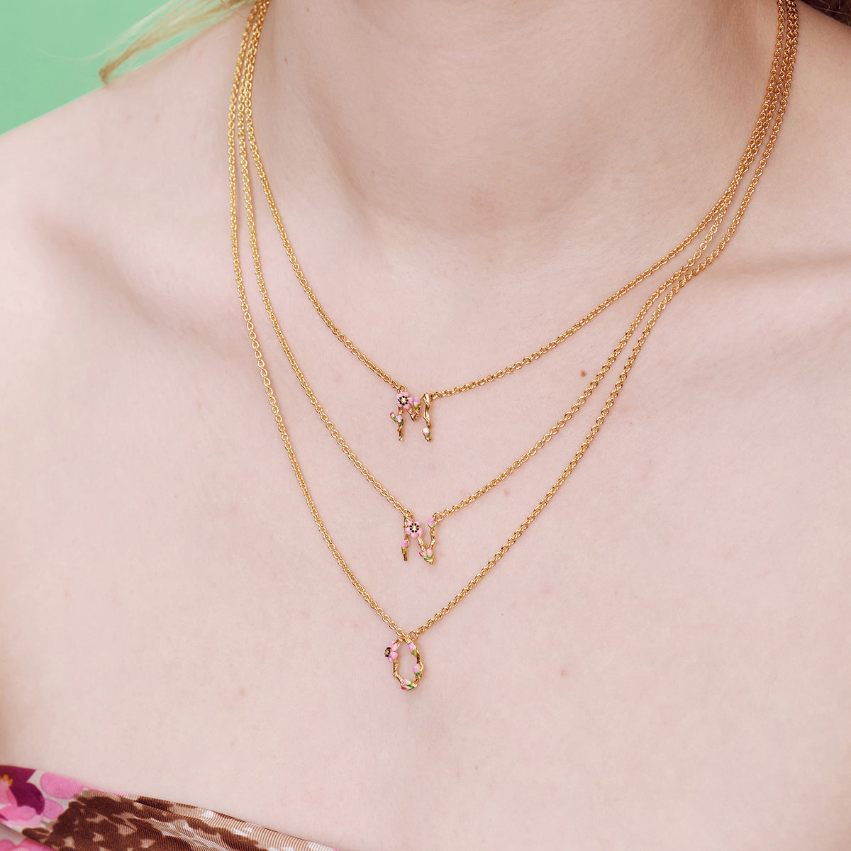 Letter O Extraordinary Necklace | AOAB3151