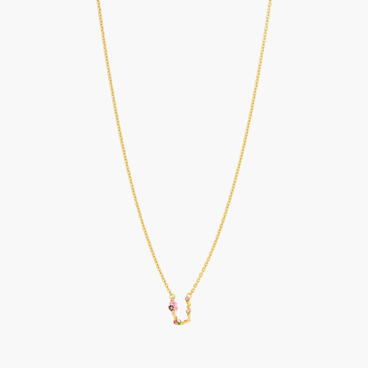 Letter U Extraordinary Necklace | AOAB3211