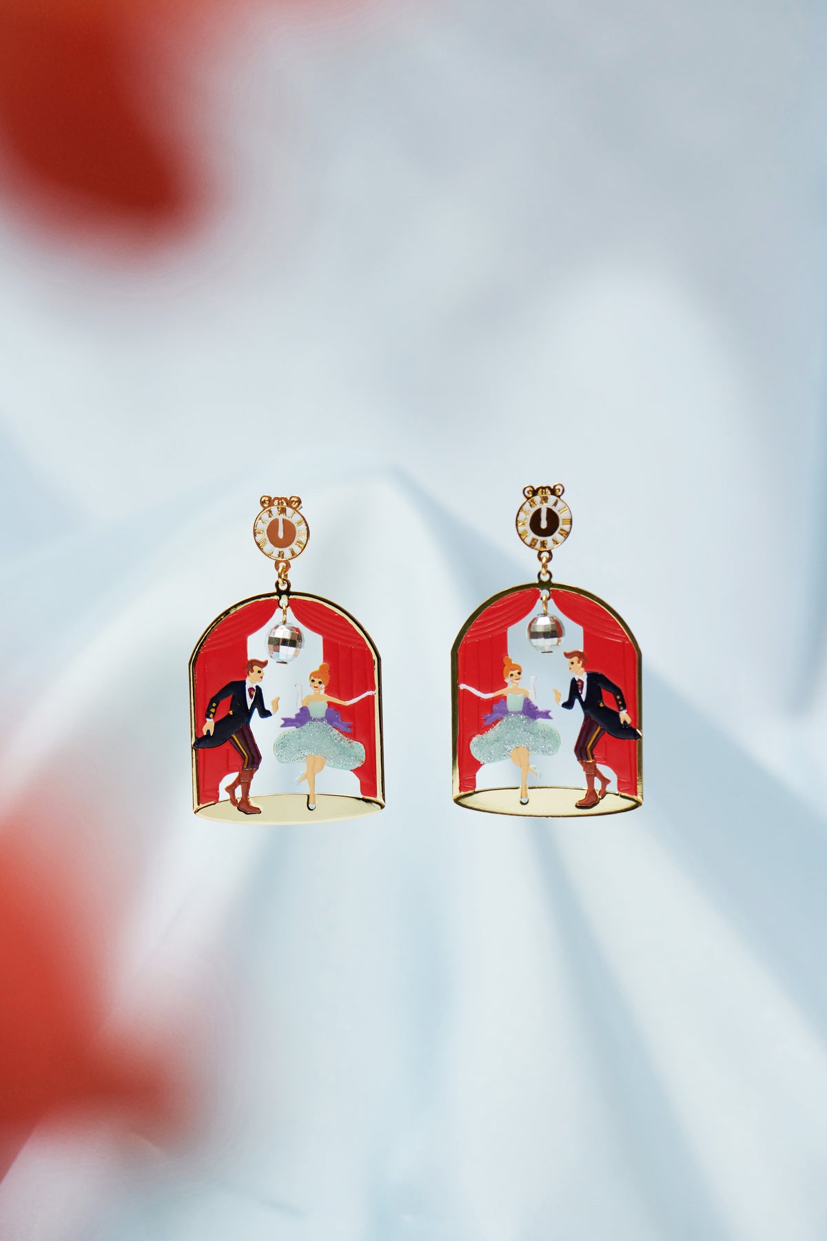 Cinderella And Prince Earrings | AOCE1031