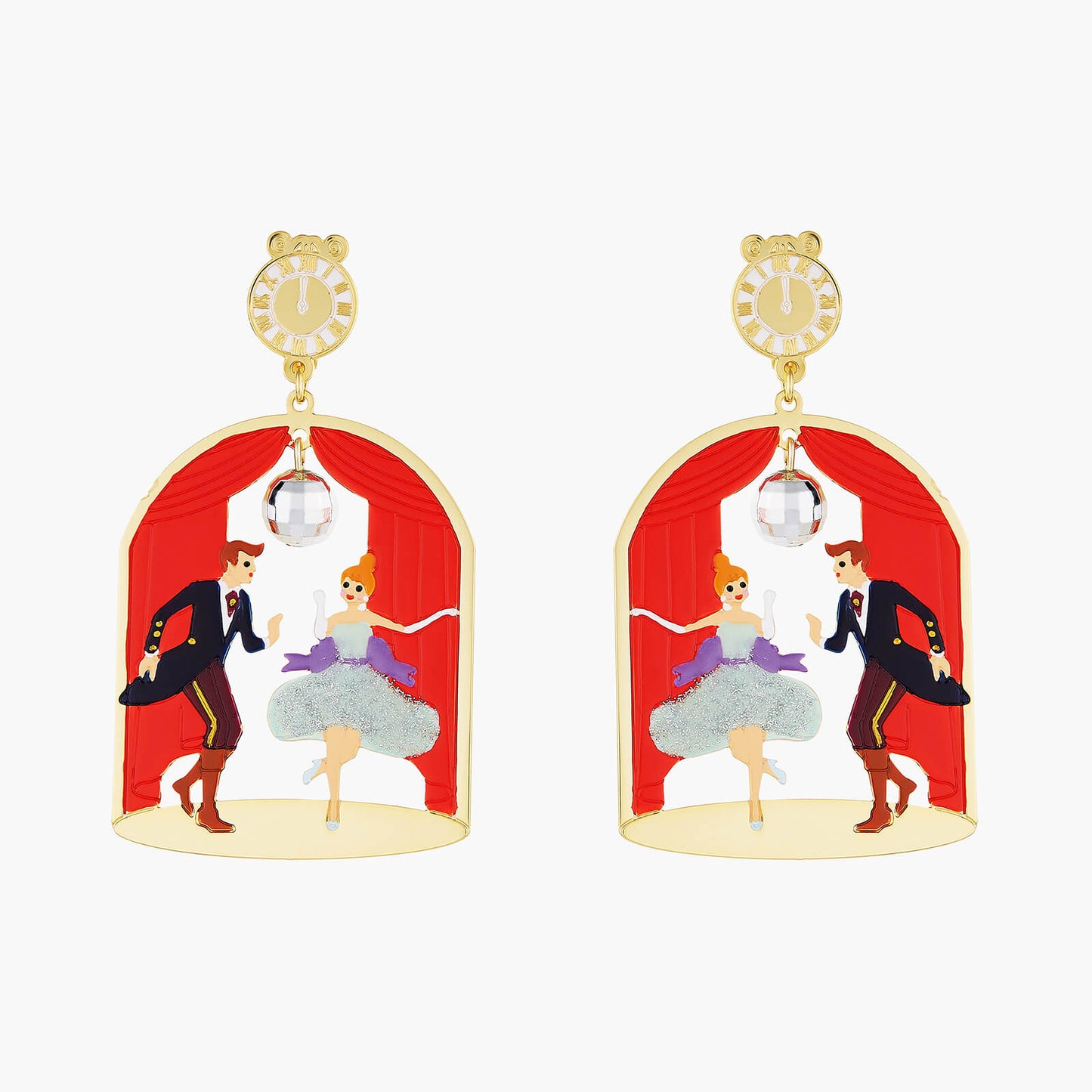 Cinderella And Prince Earrings | AOCE1031
