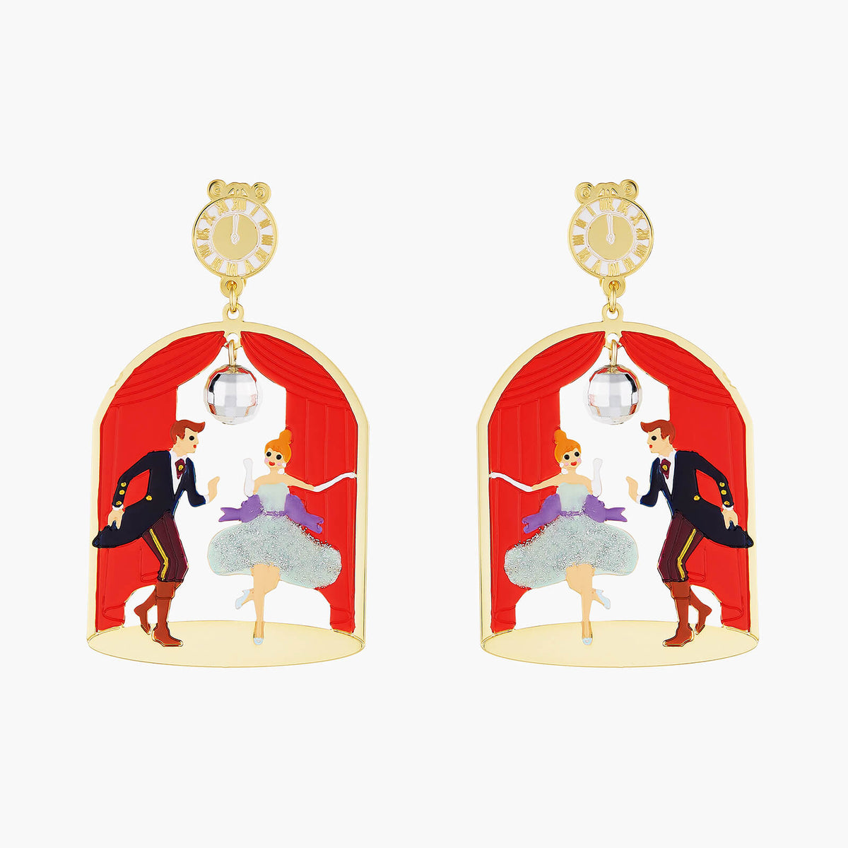 Cinderella And Prince Earrings | AOCE1031