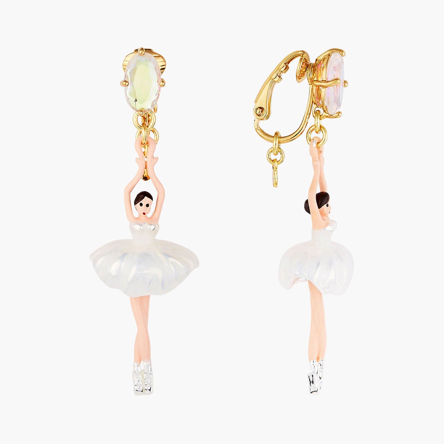 Pas De Deux Aurora Baurealis Earrings With Stone