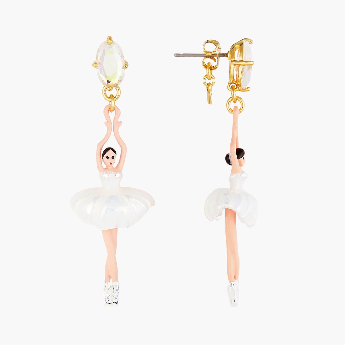 Pas De Deux Aurora Baurealis Earrings With Stone