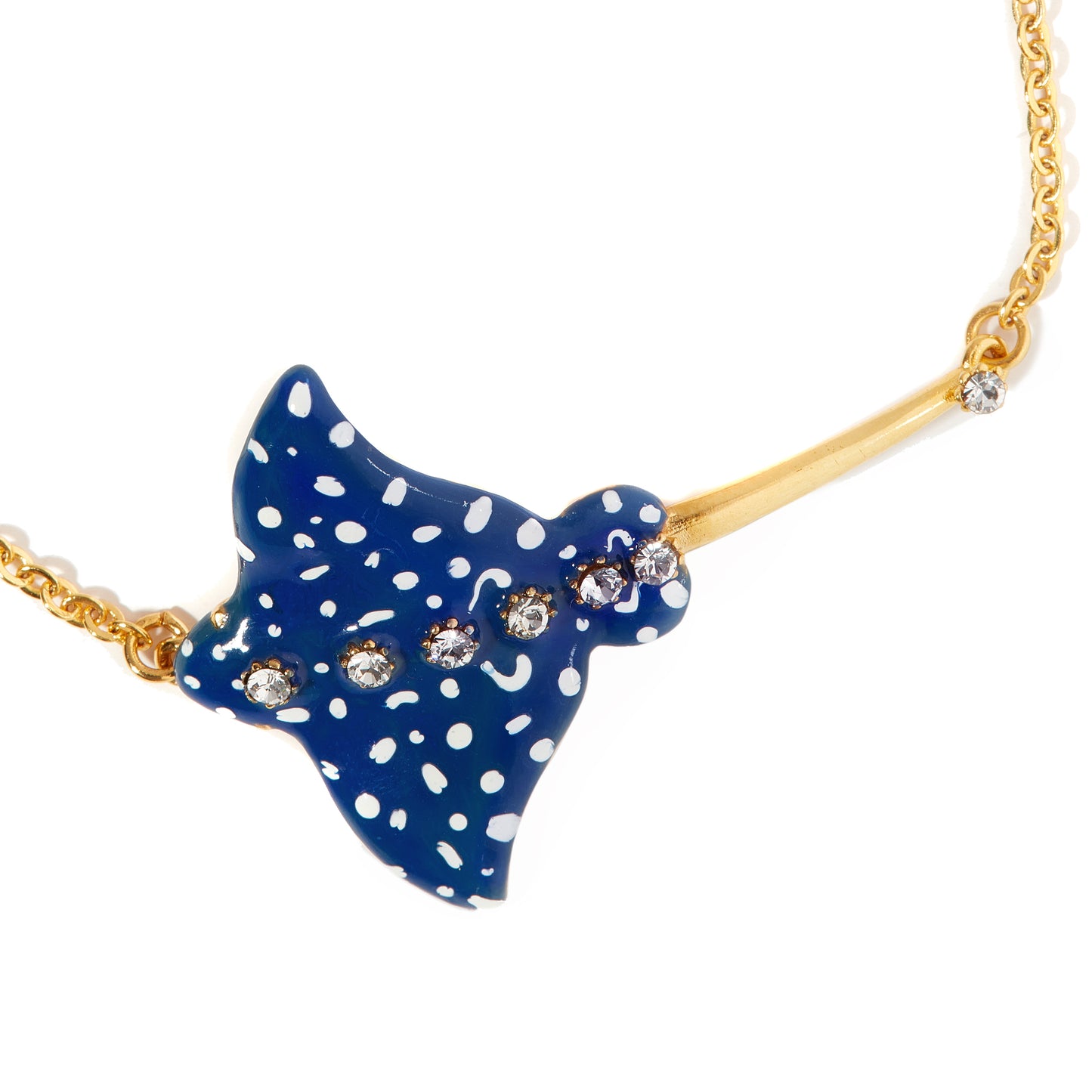 Speckled Bue Eagle Ray Thin Bracelet | AOGL2041