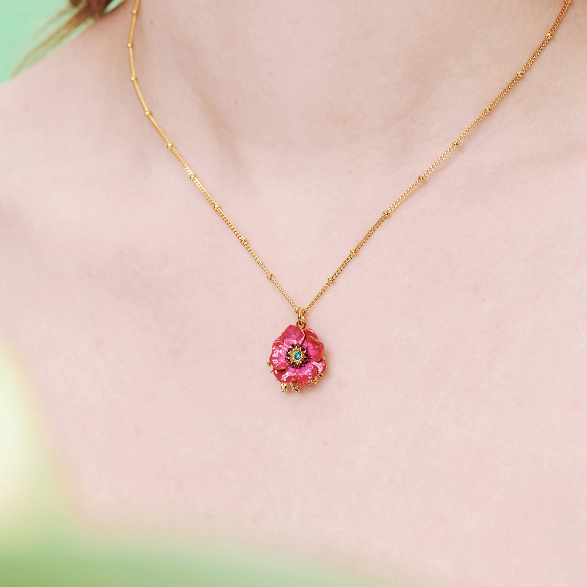 Anemone Pendant Necklace | AOLF3061