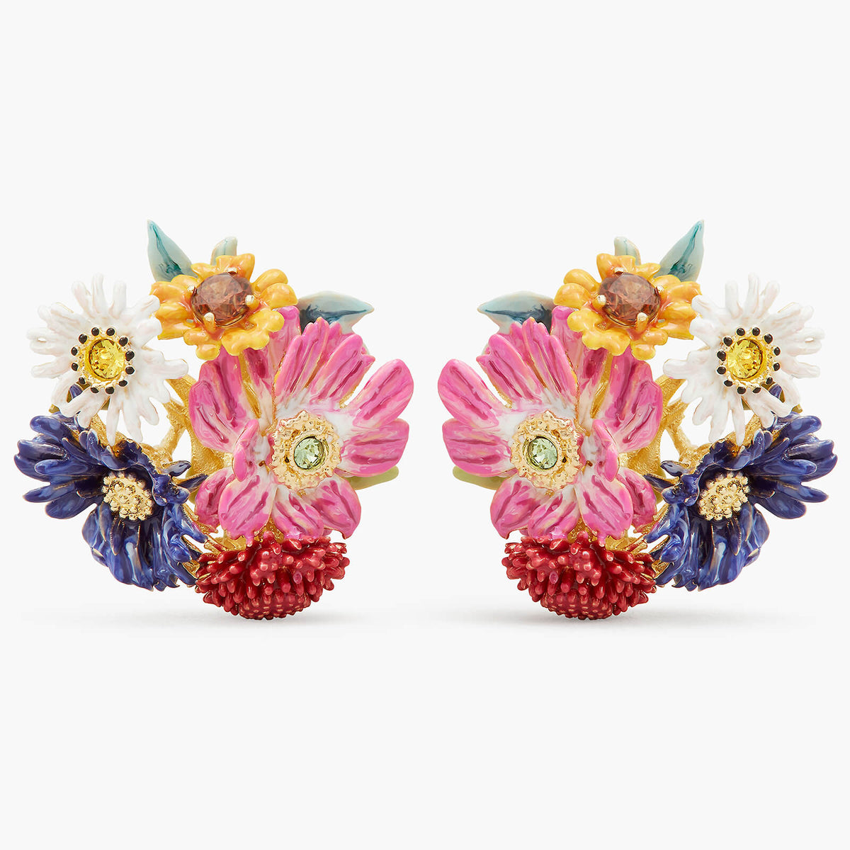 Wild Flower Bouquet Earrings | appo1021