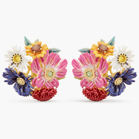 Wild Flower Bouquet Earrings | appo1021