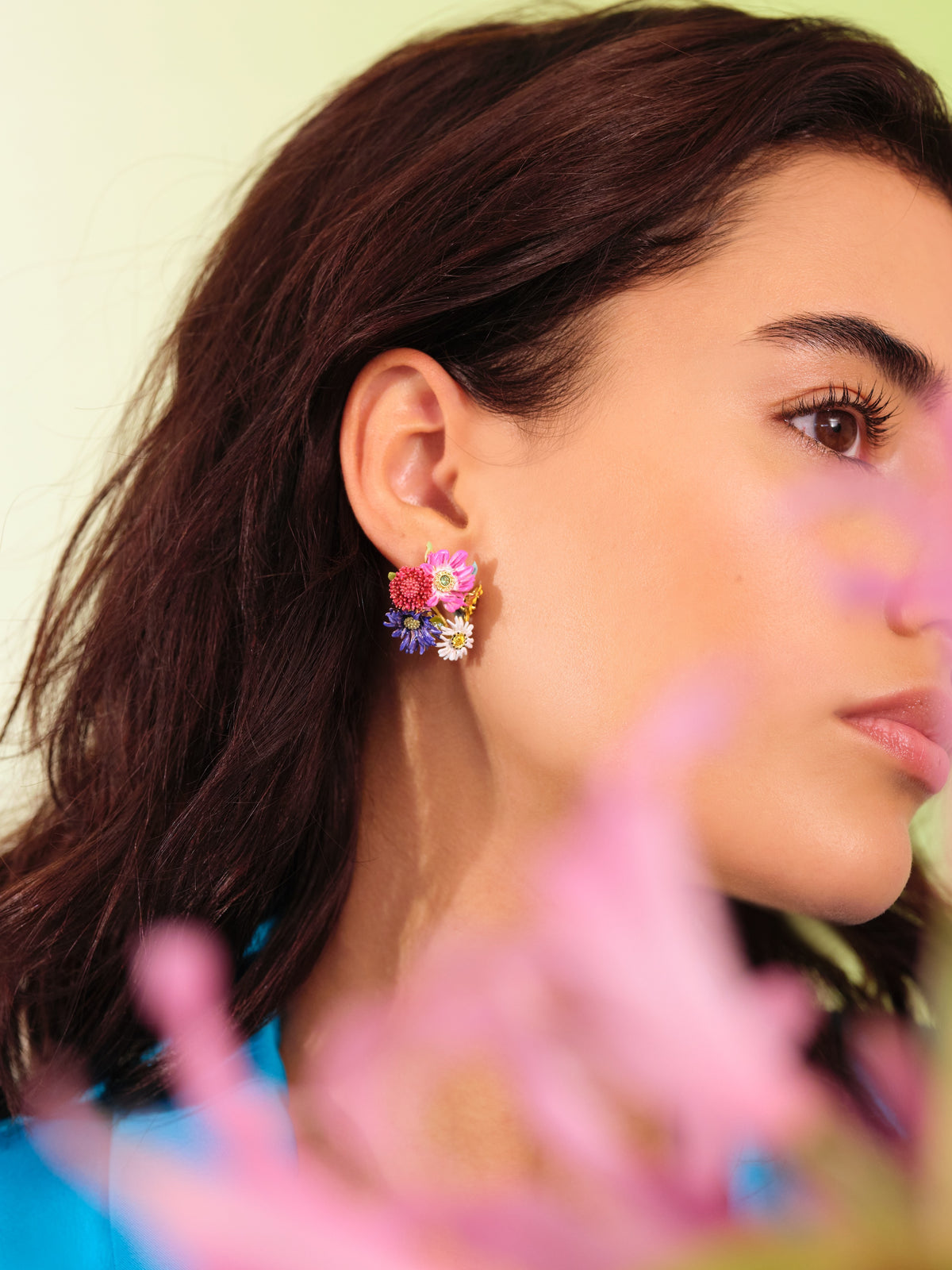 Wild Flower Bouquet Earrings | appo1021