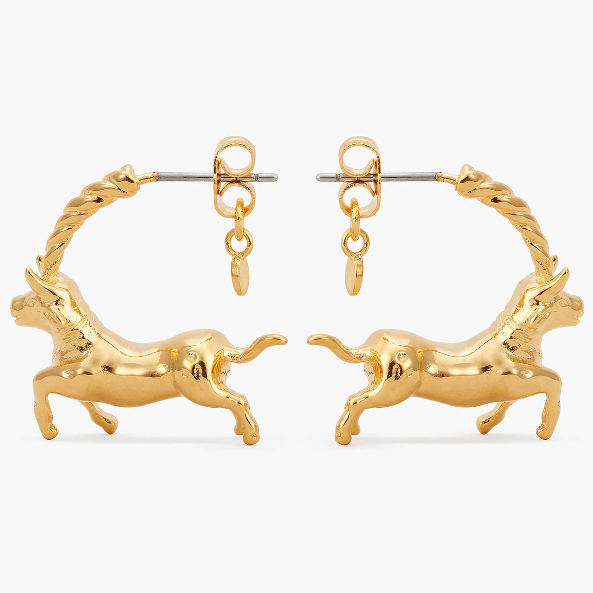 Taurus Astrological Sign Hoop Earrings | appv1021