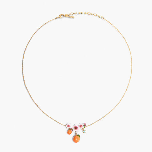 Apricots And Flowers Statement Necklace | APVE3021
