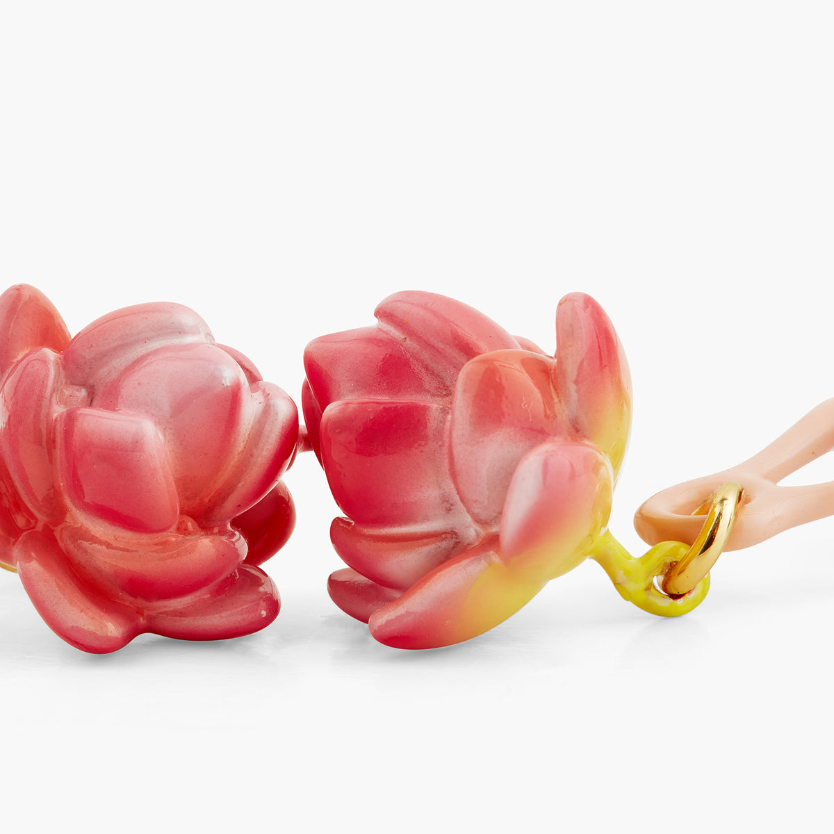 Lotus Flower Ballerina Earrings | AQDD1151