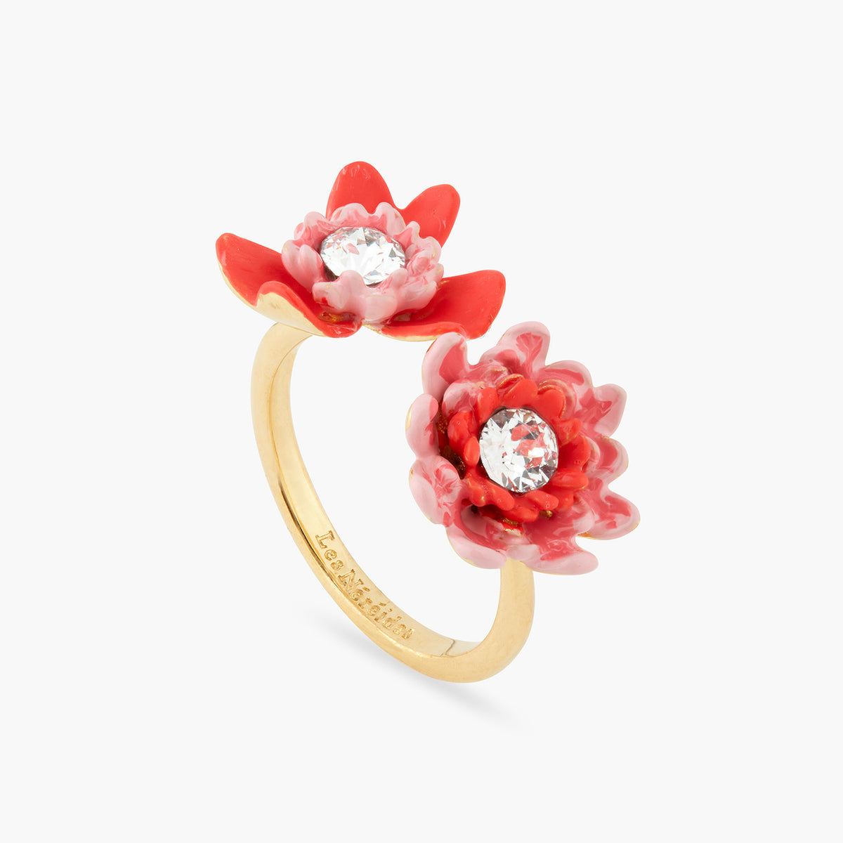 Anemone And Gerbera Adjustable Ring | AQHC6021